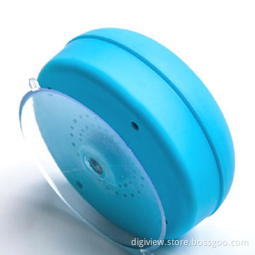 Shower Suction Cup Bluetooth Speakers with Waterproof IPX4 Level and Hands-free Phone Call